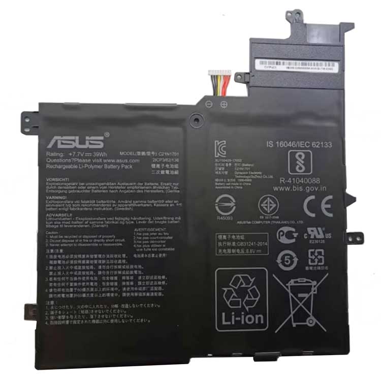 アスース Asus S406UA-BV021T バッテリー